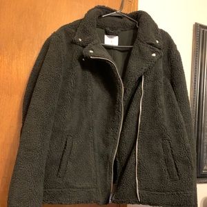 BNWT old navy fleece Moto jacket